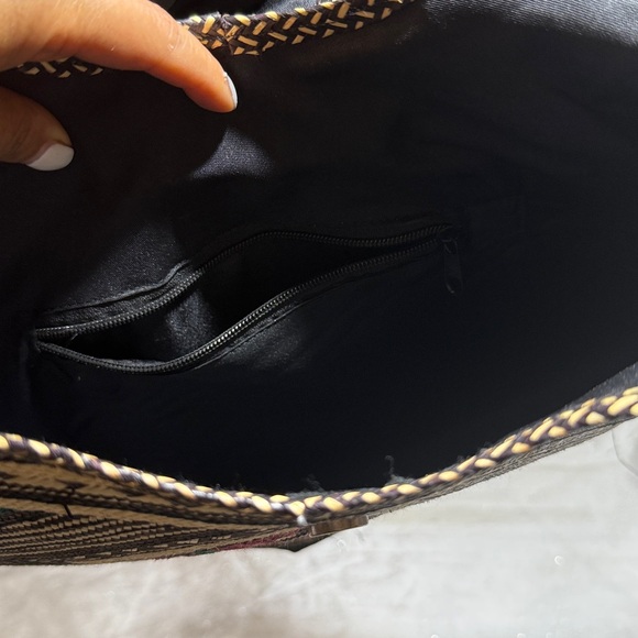 Multicolor Geometric Pattern Women Bag - Picture 6 of 9